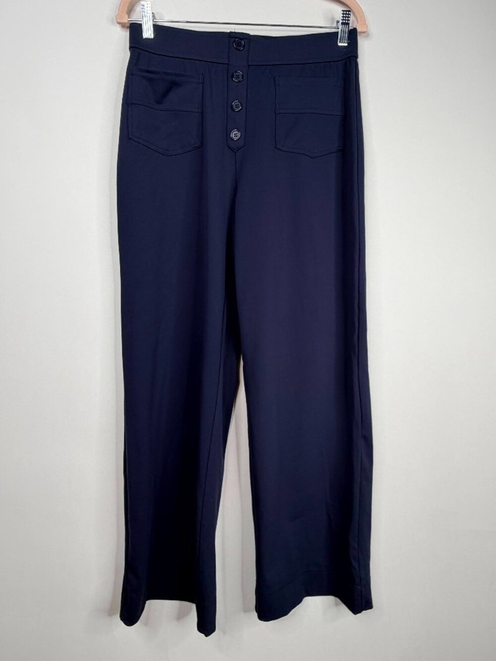 Halara DayStretch High Waisted Pockets Straight Leg Casual Pants Large #A3237 - Picture 6 of 10